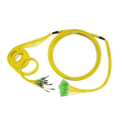 2M 24 কোর SM একক মোড MU-SC/APC প্রি-টার্মিনেটেড কেবল ফাইবার অপটিক প্যাচ কর্ড/পিগটেল কেবল